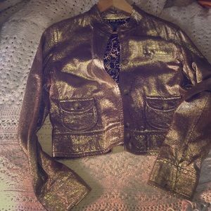 Gold jacket